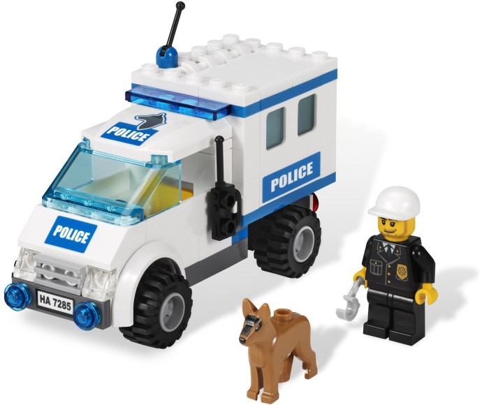 efterfølger bue debitor LEGO 7285 Police Dog Unit | Brickset