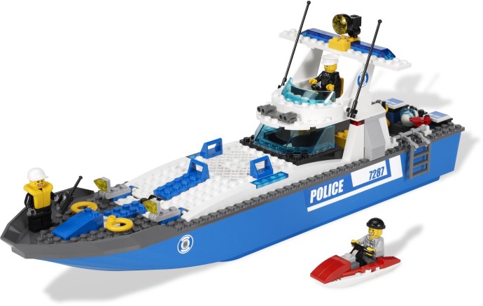 LEGO 7287: Police Boat Brickset: LEGO guide and database
