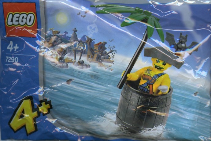 LEGO 7290 Captain Kragg in Barrel