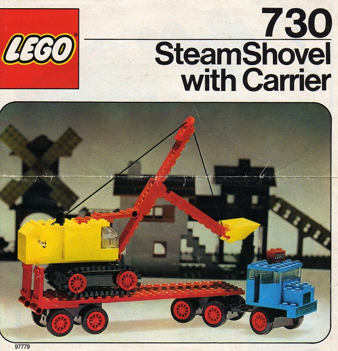 LEGO 730 Steam Shovel with Carrier