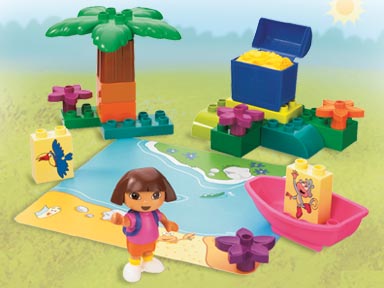 LEGO 7330 Dora's Treasure Island