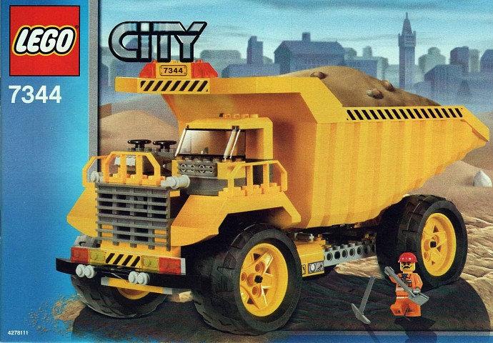 lego mining dump truck