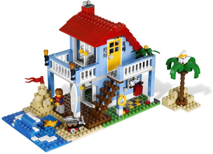 løber tør Kollegium Gå vandreture LEGO 7346 Seaside House | Brickset