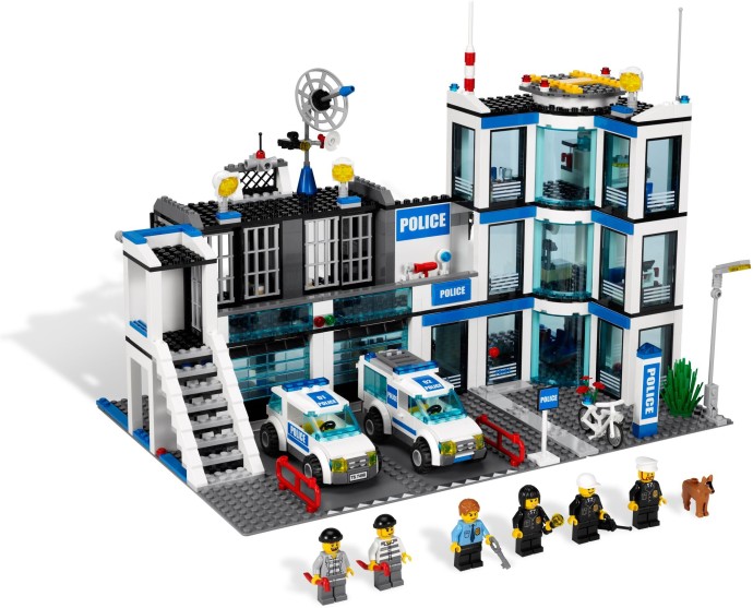 Bijna Thespian Negen LEGO 7498: Police Station | Brickset: LEGO set guide and database