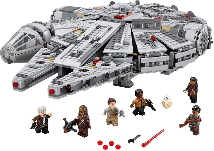 parallel zone svinekød LEGO 75105 Millennium Falcon | Brickset