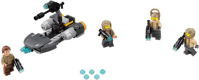 STAR WARS lego RESISTANCE OFFICER with headset force awakens minifig 75131 NEW 