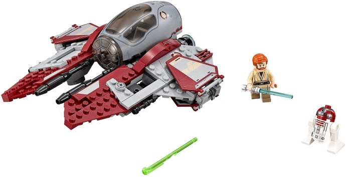 LEGO Star Wars Figur Obi Wan Kenobi aus Set 75135 unbespielt 