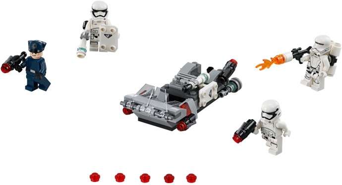 LEGO 75166: First Order Transport Speeder Battle Pack | Brickset 