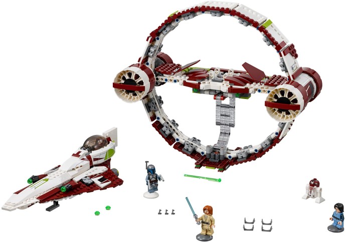 Jedi Starfighter with Hyperdrive