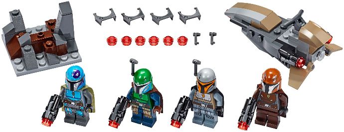 fajance Fordampe Derive LEGO 75267 Mandalorian Battle Pack | Brickset