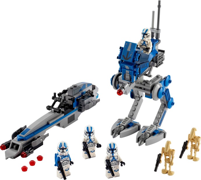 Details about   40 Pcs Minifigures Lego MOC Clone Trooper 501st Legion Rex Cody Hunter Star War