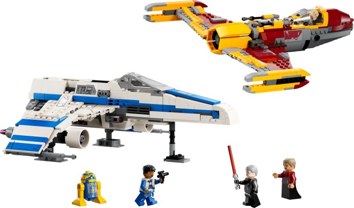 LEGO 75364 New Republic E-wing vs. Shin Hati's Starfighter