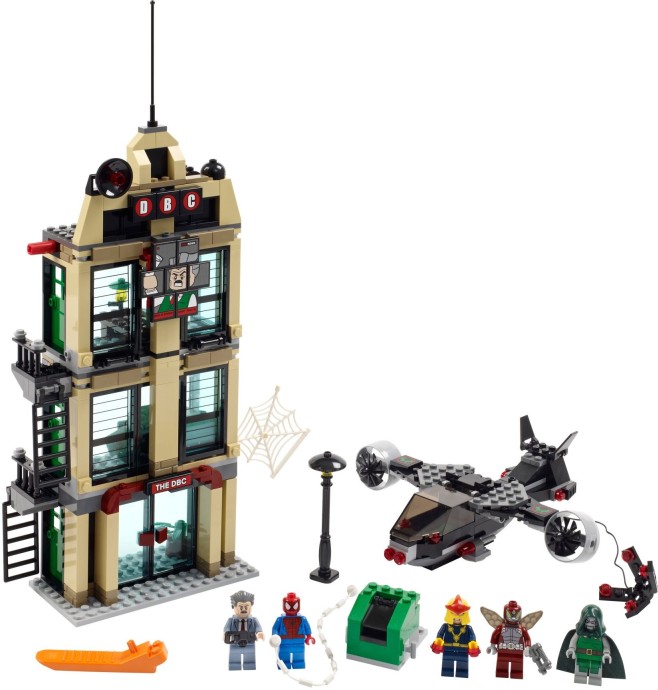 set lego tumbler 1: LEGO  Bugle Daily Brickset:  Man: Spider 76005 Showdown