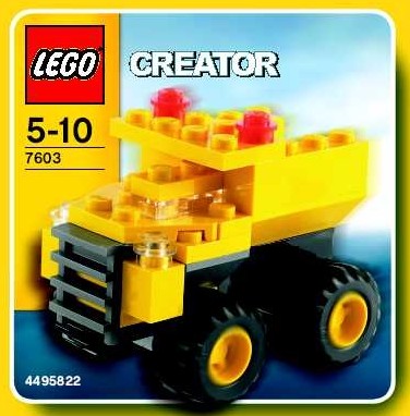 LEGO 7603 Dump Truck