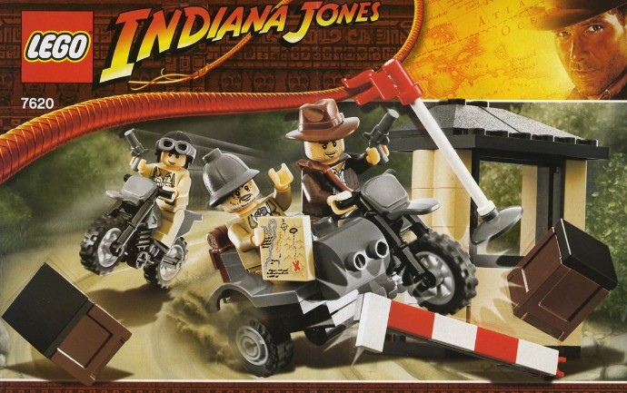 LEGO 7620 Indiana Jones Motorcycle Chase