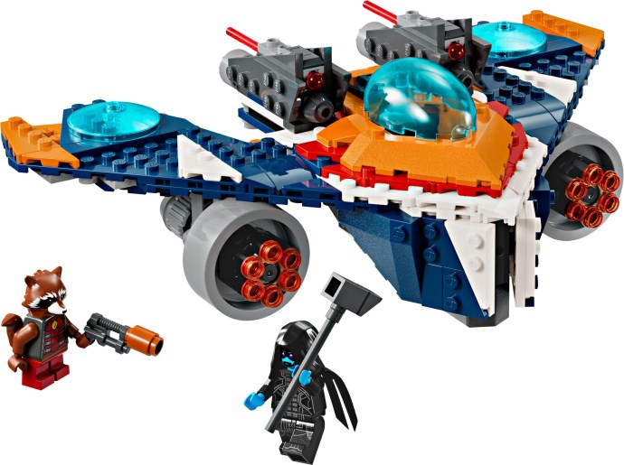 LEGO 76278 Rocket's Warbird vs. Ronan