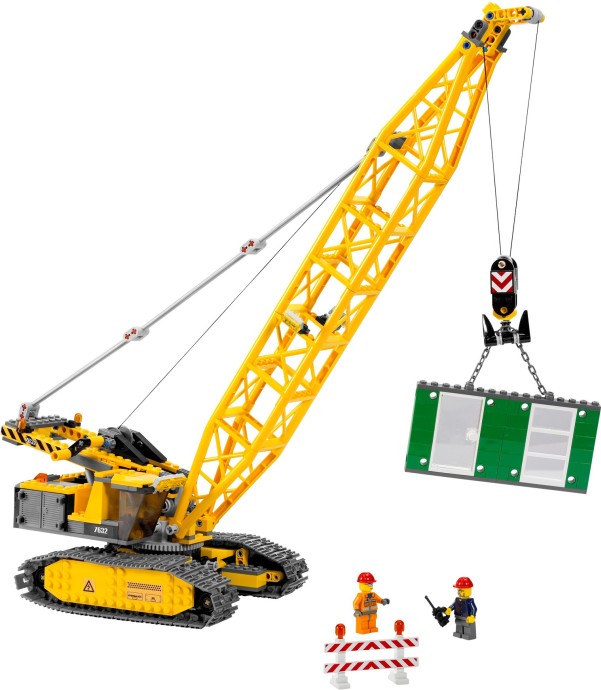 lego crane yellow