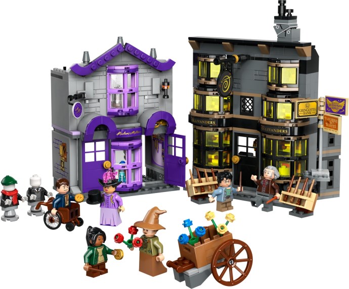 LEGO 76439 Ollivanders & Madam Malkin's Robes | Brickset