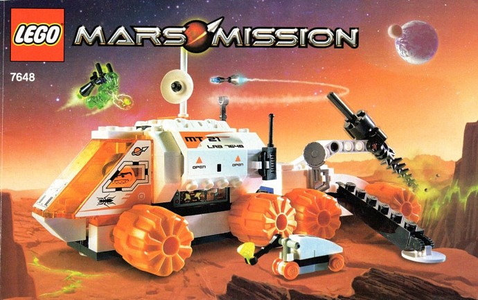 rulletrappe Nogle gange nogle gange Sig til side LEGO Space Mars Mission | Brickset