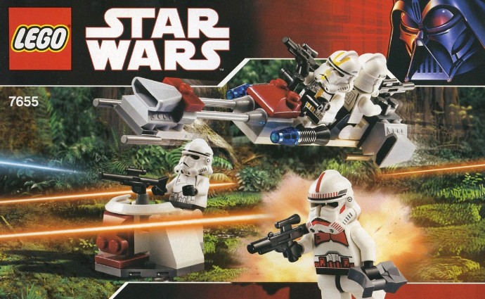 LEGO ® Star Wars ™ personnage Clone SHOCKTROOPER set 7655 7671