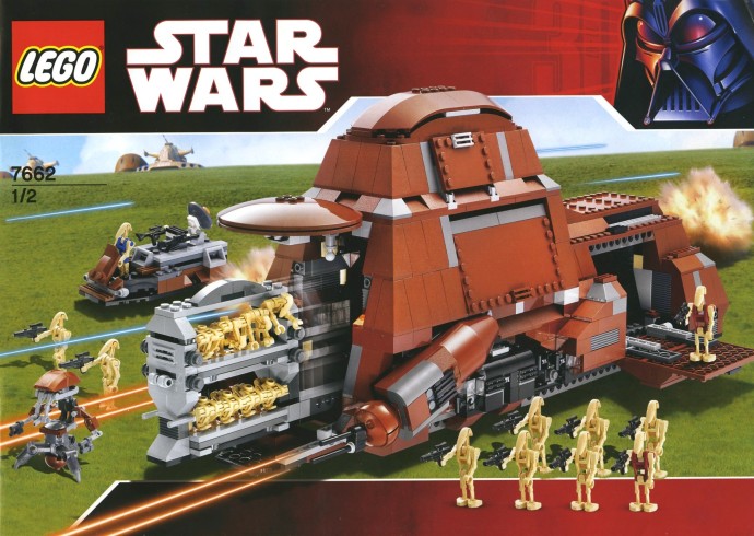 LEGO Star Wars RedBrown slope brick ref 3684 set 7662 10144 7251 & 8876 