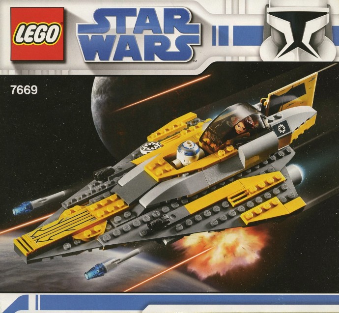 Lego star deals wars anakin starfighter