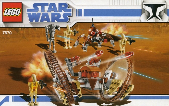 LEGO® Star Wars™ Hailfire and Spiderdroid™ Set 7670 mit Minifiguren ! 