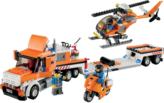 LEGO 7686 Helicopter Transporter