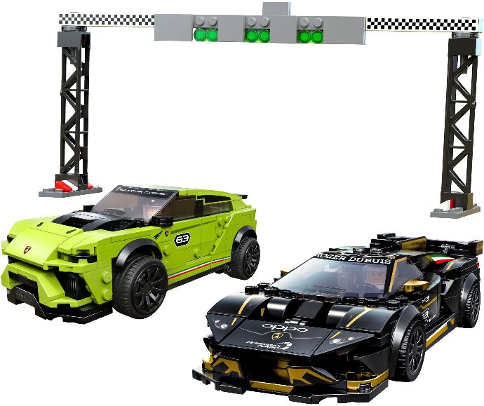 LEGO 76899 Lamborghini Urus ST-X & Huracán Super Trofeo EVO 