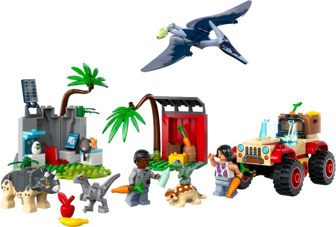 LEGO 76963 Baby Dinosaur Rescue Centre