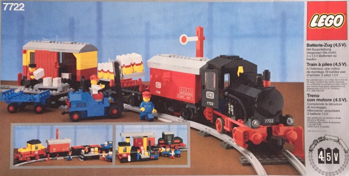 Steam Cargo Train Set