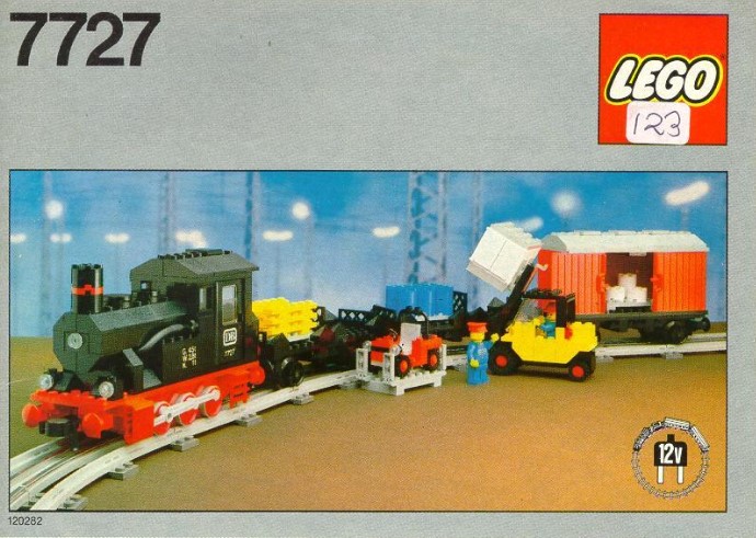 Freight Steam Train Set