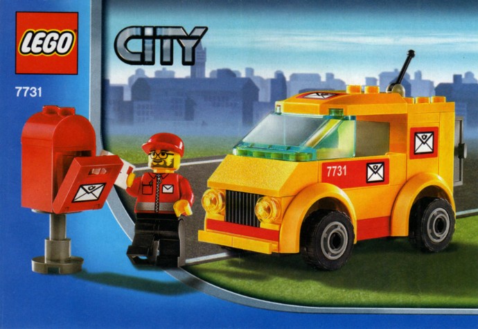 Kontrovers Erfaren person Minde om LEGO 7731: Mail Van | Brickset: LEGO set guide and database