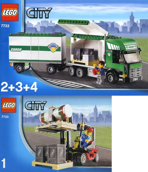 LEGO 7733 Truck & Forklift