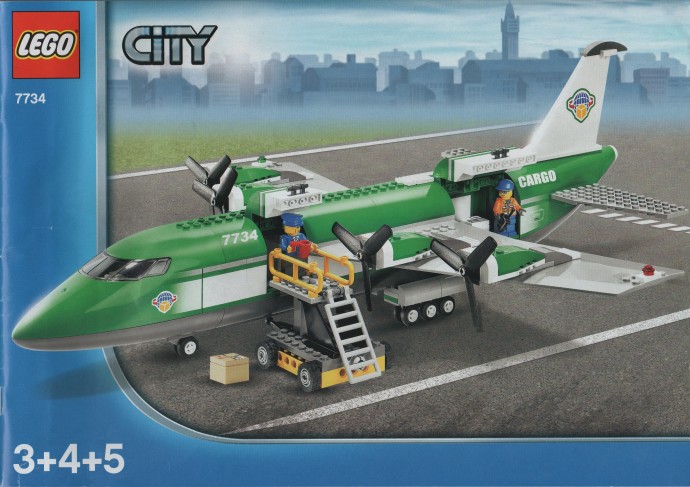 973px498 B17 # Lego-Personnage Minifig 7734 Cargo Plane 