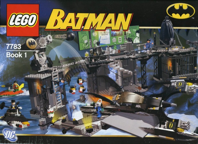 Brand NEW Batman Minifigure from LEGO Set 7783 Unassembled w Cape in Box RARE