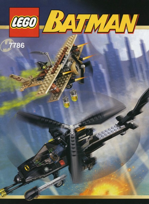 LEGO 7786 The Batcopter: The Chase for Scarecrow