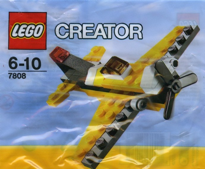 LEGO 7808 Yellow Airplane