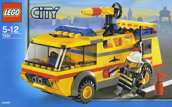 LEGO 7891 Airport Fire Truck | Brickset
