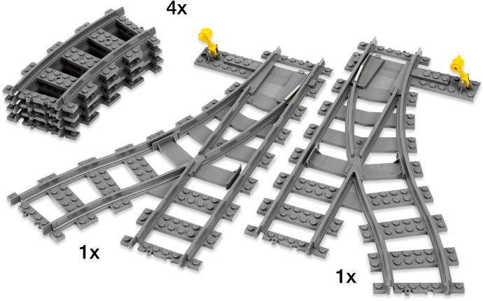 LEGO 7895 Tracks | Brickset