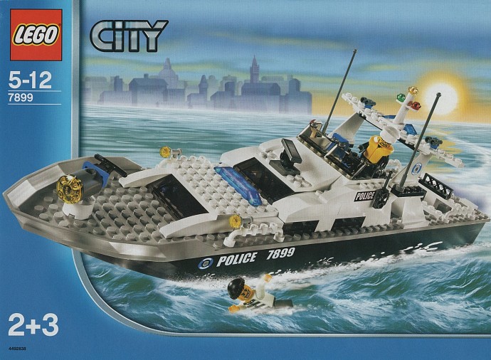 Police Boat - LEGO CITY set 7899