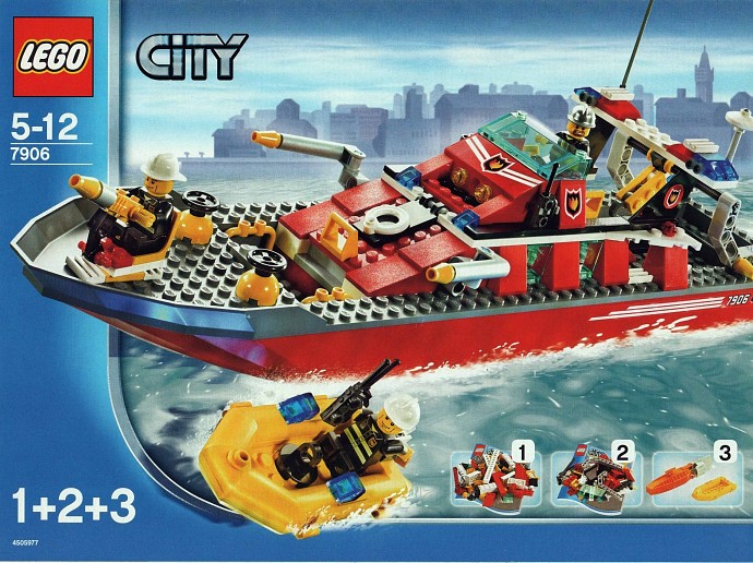 7906-1: Fireboat | Brickset: LEGO set guide and database