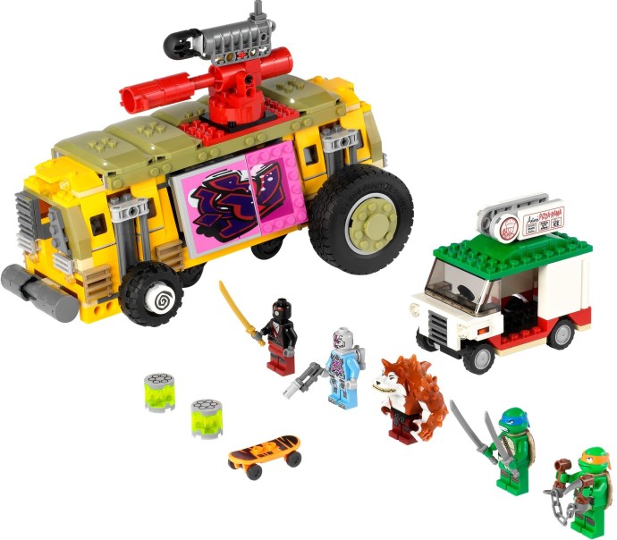 LEGO 79104: The Shellraiser Street Chase | Brickset: guide database
