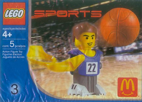 LEGO 7917 Basketball Player, Blue