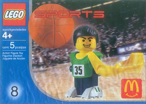 LEGO 7918 Basketball Player, Green