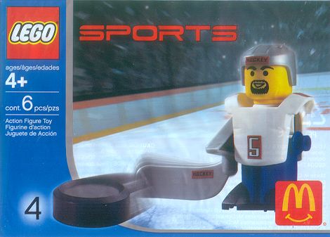 LEGO 7919 Hockey Player, White