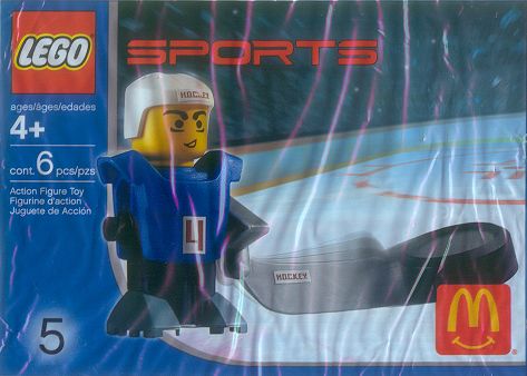 LEGO 7920 Hockey Player, Blue