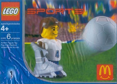 LEGO 7923 Football Player, White