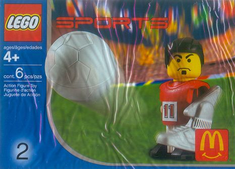 LEGO 7924 Football Player, Red