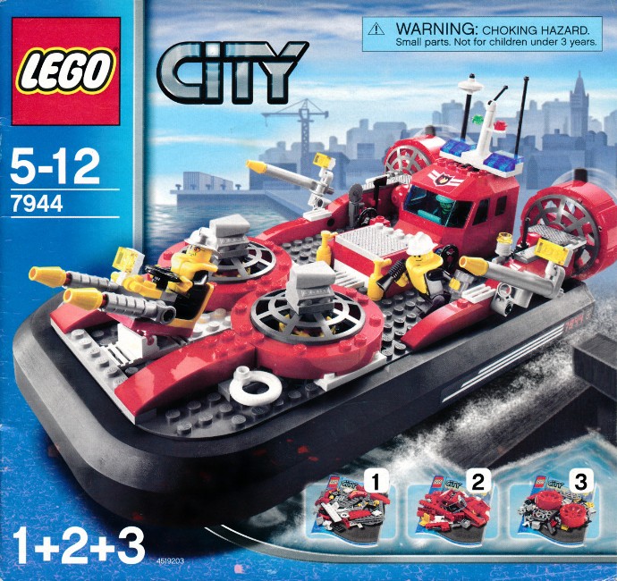 LEGO 7944 Fire Hovercraft | Brickset